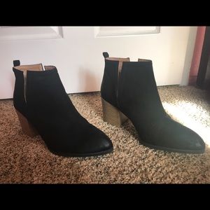 Black booties